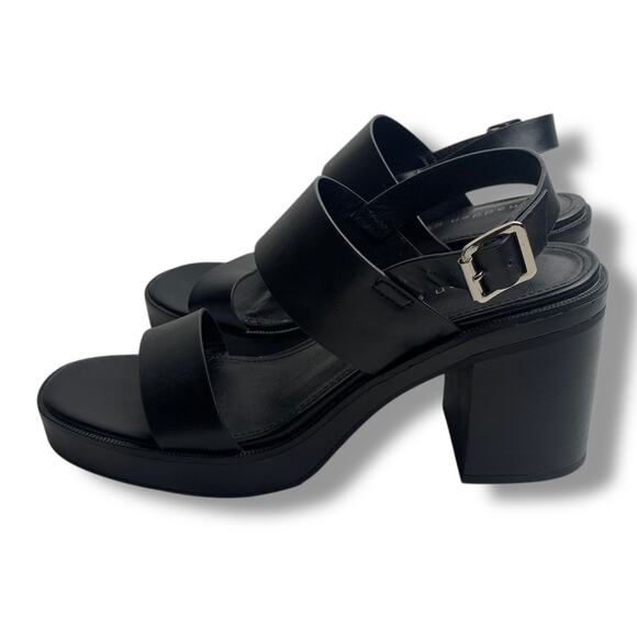 Madden Girl Shoes Toola Platform City Sandals Heels Chunky Strappy Y2K Size 8.5 - Picture 6 of 9